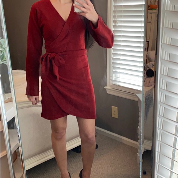 Abercrombie & Fitch Dresses & Skirts - Abercombie Sweater Wrap Dress